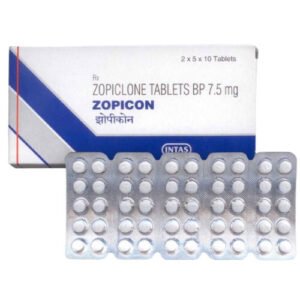 Buy Zopiclone Zopicon 7.5 Mg Tablets Online UK