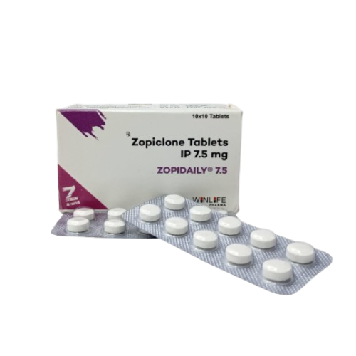 Buy Zopiclone Zopidaily 7.5 mg Tablets Online UK