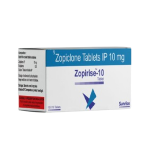 Buy Zopiclone Zopirise 10 mg Tablets Online UK