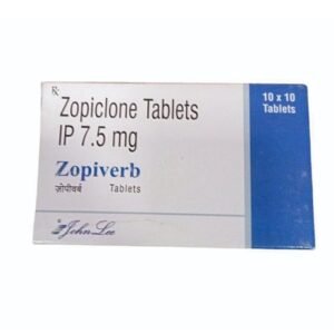 Buy Zopiclone Zopiverb 7.5 Mg Tablets Online UK