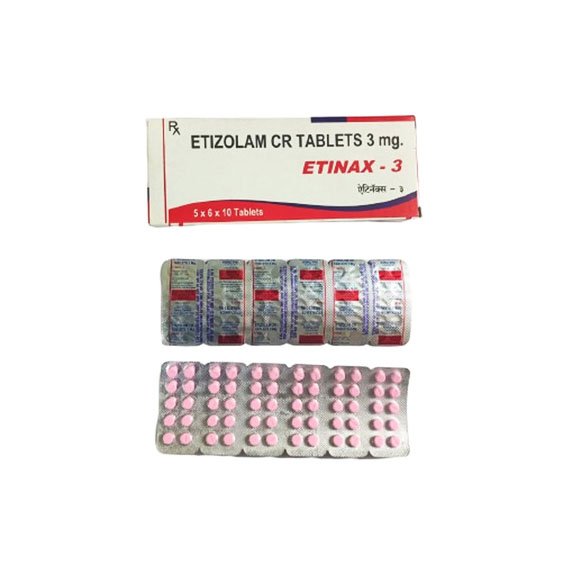 Buy Etizolam 3 MG Tablets online UK